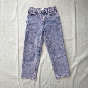 Universal Thread | Pink Acid Wash Vintage Straight Jeans | 6 / 28R